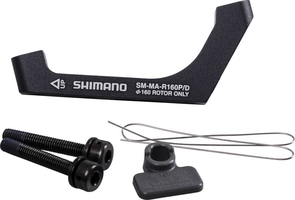 SHIMANO CONVERTER FOR ROAD DISC BRAKE MOUNT, SM-MA-R160P/D, CONVERTER FIXI