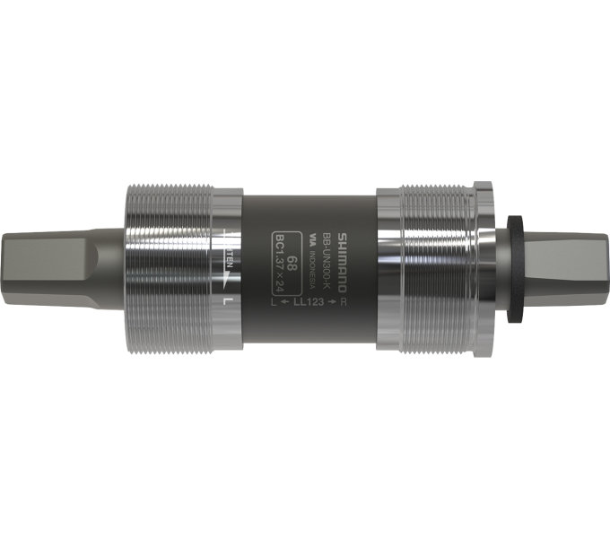 SHIMANO BOTTOM BRACKET, BB-UN300-K, FOR CHAINCASE, SPINDLE:SQUARE TYPE, SHELL:BS