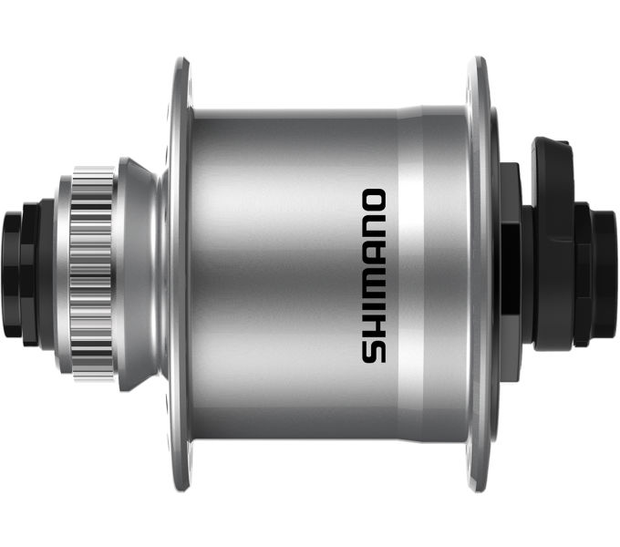 SHIMANO HUB DYNAMO, DH-UR708-3D, 6V 3W, FOR DISC BRAKE(CENTER LOCK), 36H, OLD:10