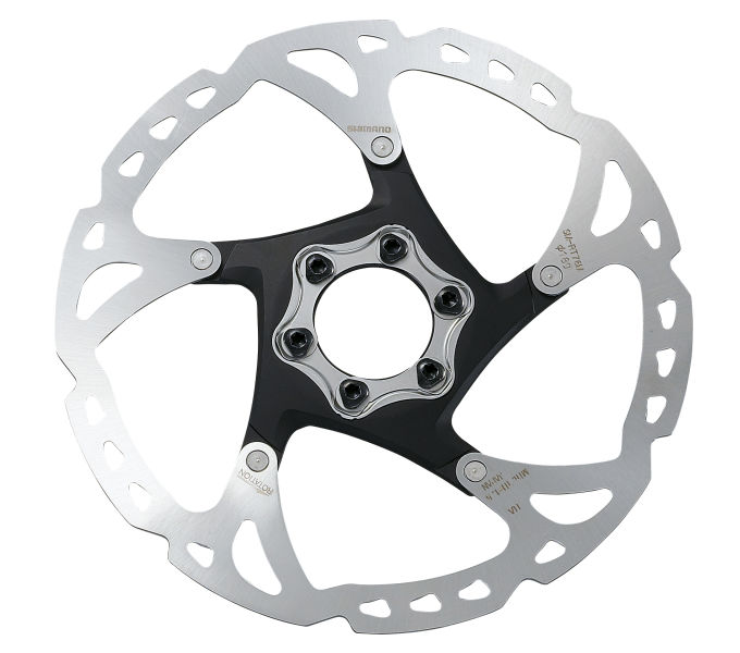 SHIMANO ROTOR FOR DISC BRAKE, SM-RT76, DEORE XT, S 160MM, 6-BOLT TYPE, IND.PACK