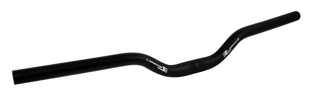 Longus Heit alumínium MTB lapos kormány 620 mm 25,4 mm 3/6° fekete