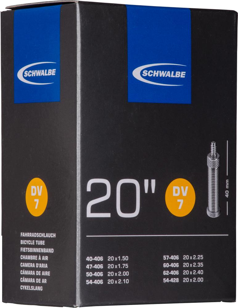 BELSŐ SCHWALBE 20 DV7 20x1,50-2,40 40MM 145g {25/7}