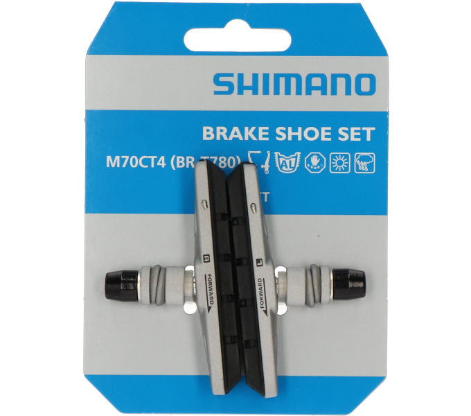 SHIMANO BR-T670-S M70CT4 CARTRIDGE TYPE BRAKE SHOE SET(PAIR)