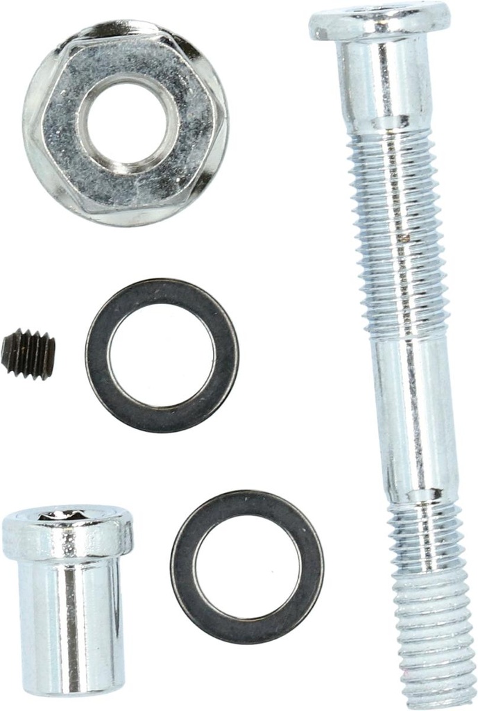 SHIMANO BR-R451 FRONT PIVOT BOLT ASSEMBLY PIVOT BOLT 51.4MM / PIVOT NUT 10