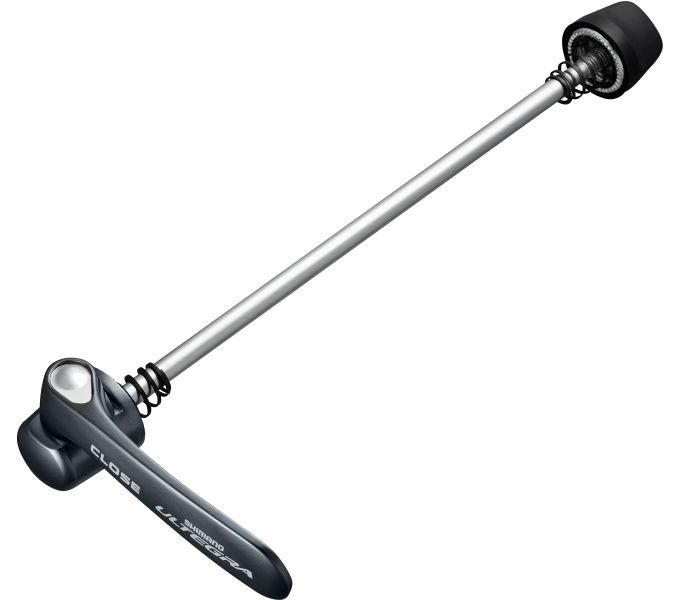 SHIMANO WH-6800-R COMPLETE QUICK RELEASE 163MM (6-13/32")