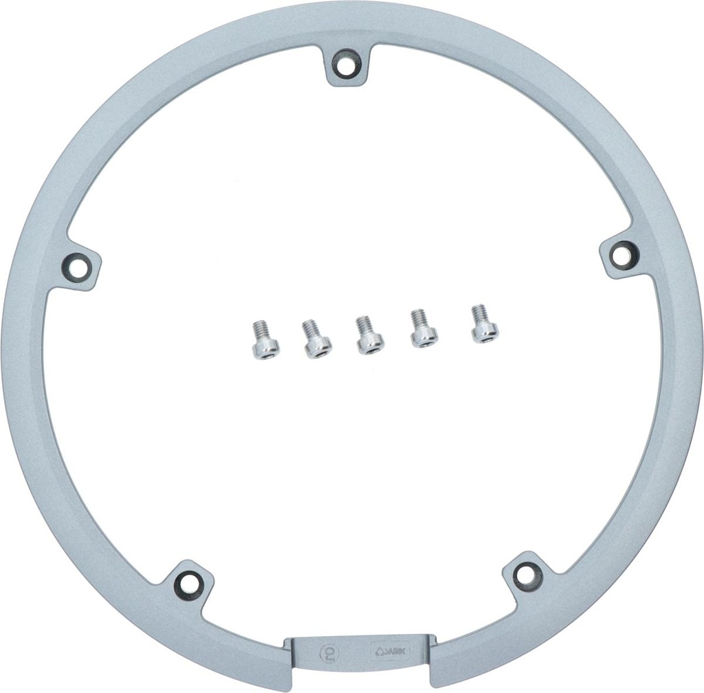 SHIMANO FC-2450 50T CHAIN GUARD SILVER & FIXING BOLTS