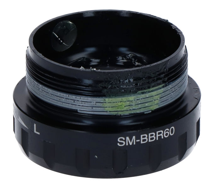 SHIMANO SM-BBR60 Left Hand Adapter (B.C.1.37" x 24T) English Thread (SM-BB