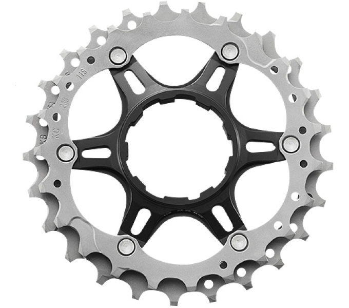 SHIMANO CS-9000 SPROCKET UNIT (25-28T) FOR 11-28T (SPROCKET CARRIER FOR 6A