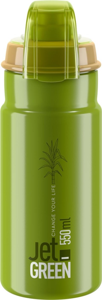 KULACS ELITE JET GREEN ZÖLD/FEHÉR LOGÓ 550ML 68G{5/4}
