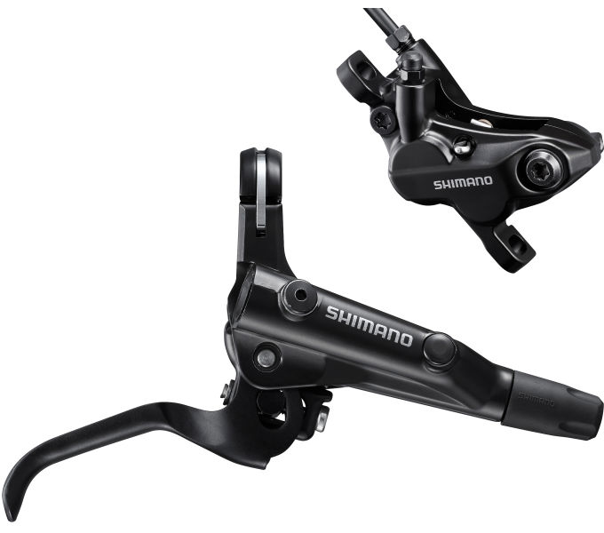 DISC BRAKE ASSEMBLED SET/J-kit, BL-MT501(R), BR-MT520(R), BLACK, W/O ADAPT 4 DUG