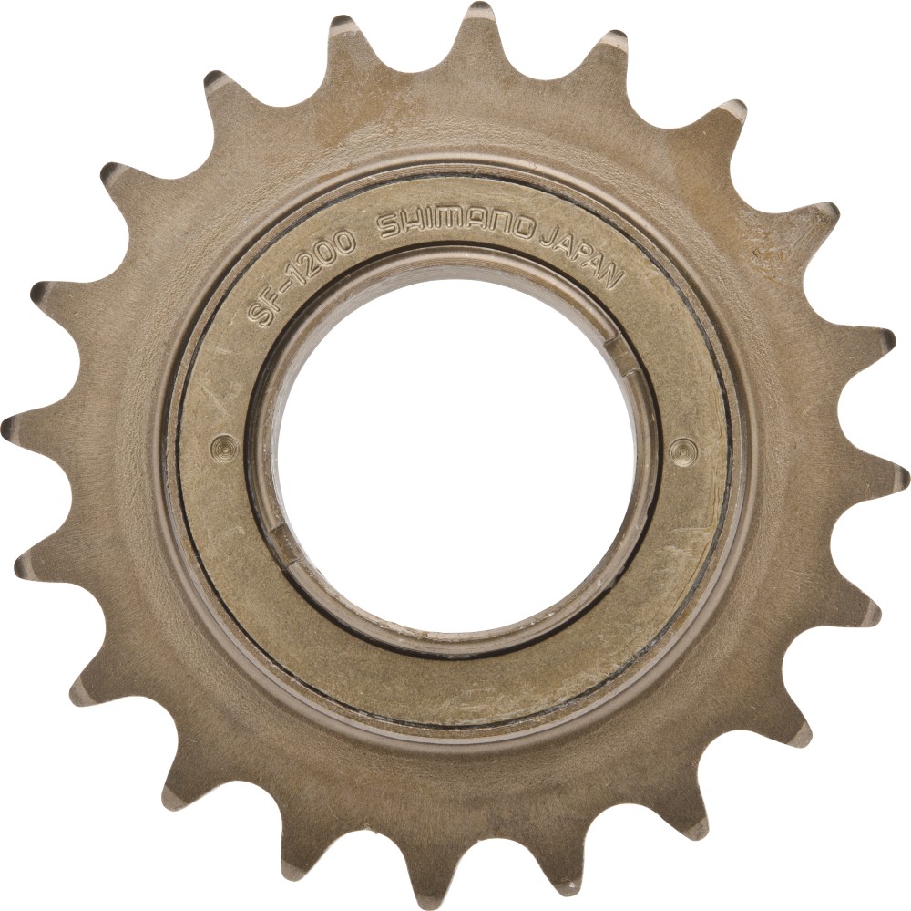SHIMANO SINGLE FREEWHEEL SPROCKET SF-1200 20T BROWN, IND.PACK