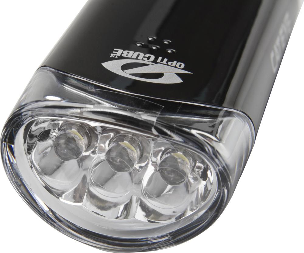 CatEye HL-EL135N első lámpa 3 LED 2 funkció fekete