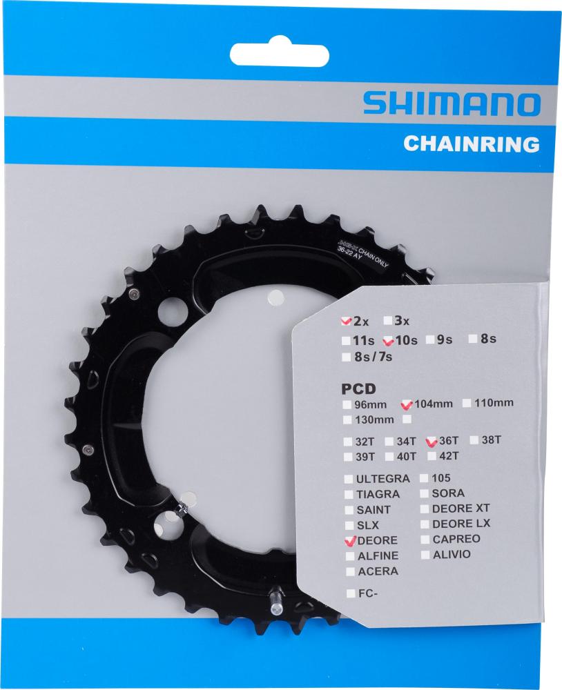 SHIMANO FC-M617 CHAINRING 36T-AY