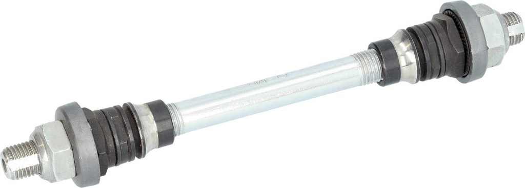 SHIMANO HB-7600 COMPLETE HUB AXLE M9X142MM #268 9801