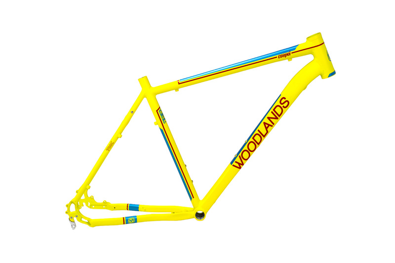 VÁZ DOB WOODLANDS CROSS 700C 28/19 MEDIUM SÁRGA DOBOZOLT