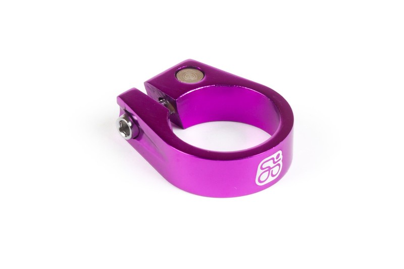 Csepel WAK nyeregcsőbilincs alu 31,8 mm lila