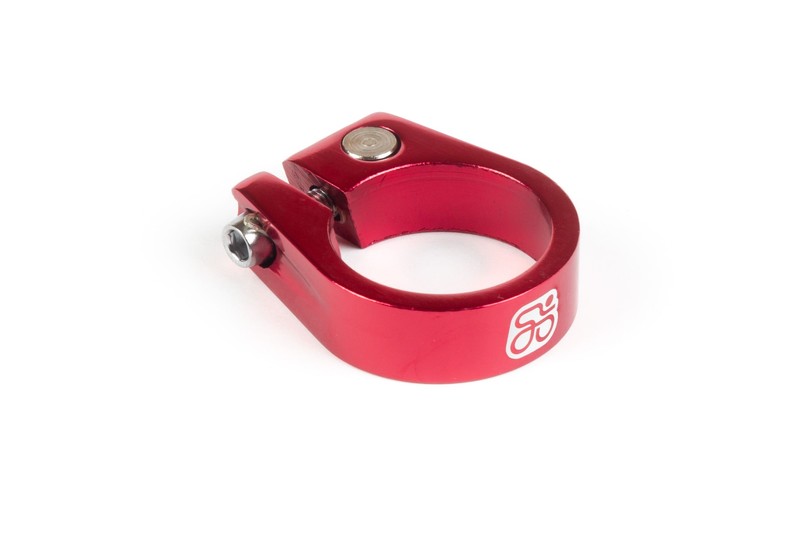 Csepel WAK nyeregcsőbilincs alu 31,8 mm piros