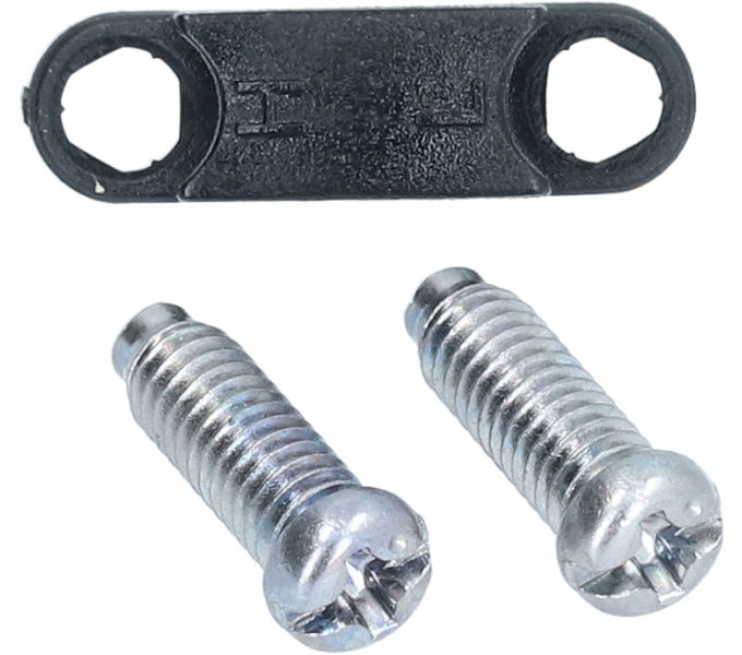 SHIMANO RD-M760 STROKE ADJUSTING SCREWS (M4X11.5) & PLATE #5VA 9802