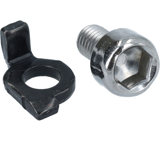 SHIMANO FD-M660 CABLE FIXING PLATE & BOLT (M5x8.5)