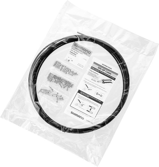 SHIMANO SIS-SP51 OUTER CASING 25FT. (BLACK) GREASE IN