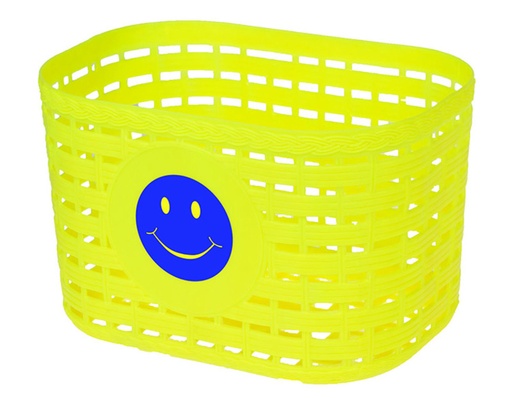 KOSÁR GYERMEK MŰANYAG SMILEY SÁRGA