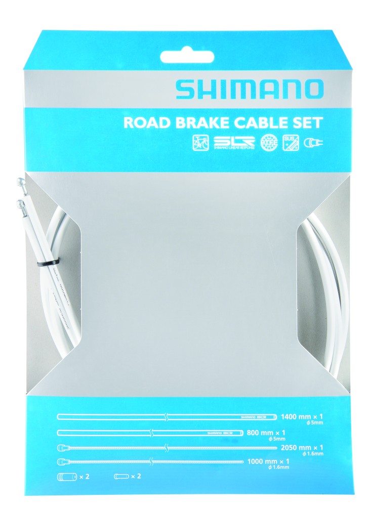 BOWDEN SZETT FÉK ORSZÁGÚTI FEHÉR PTFE