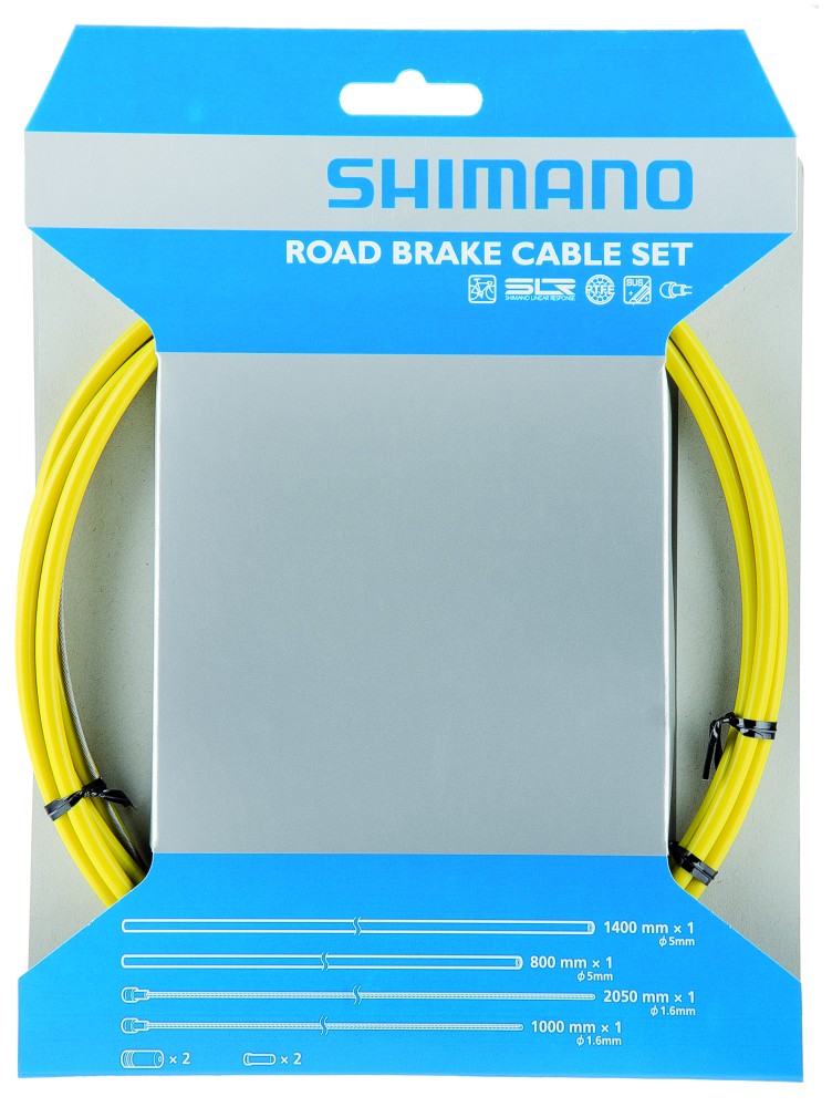 BOWDEN SZETT FÉK ORSZÁGÚTI SÁRGA PTFE