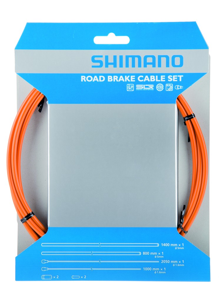 BOWDEN SZETT FÉK ORSZÁGÚTI NARANCS PTFE