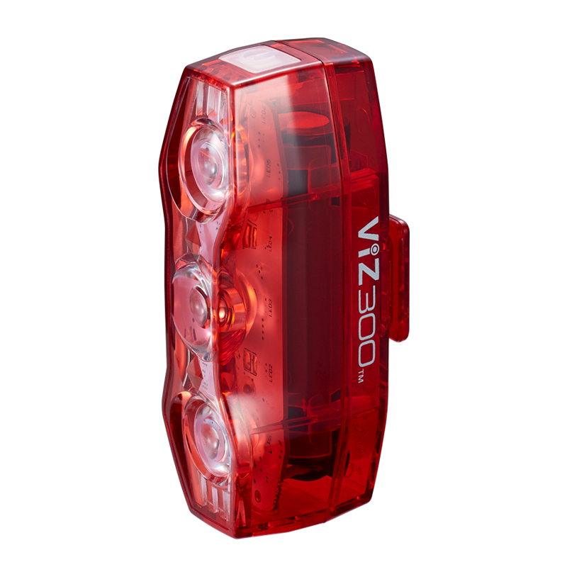 LÁMPA CATEYE HÁTSÓ VIZ300 TLLD810R 4FUNK/3LED USB TÖLT{2/4-10/10}