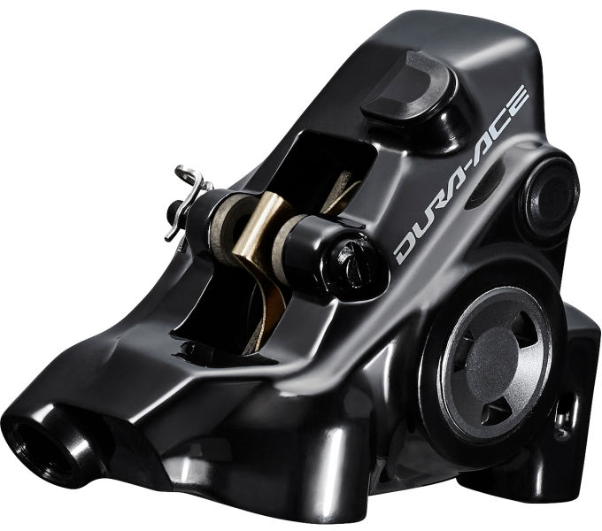SHIMANO HYDRAULIC DISC BRAKE, BR-R9270,DURA-ACE, FRONT, FLAT MOUNT, W/BRACKET FO
