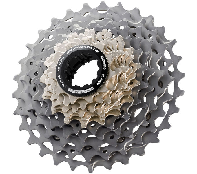SHIMANO CASSETTE SPROCKET, CS-R9200, DURA-ACE, 12-SPEED, 11-12-13-14-15-16-17-19