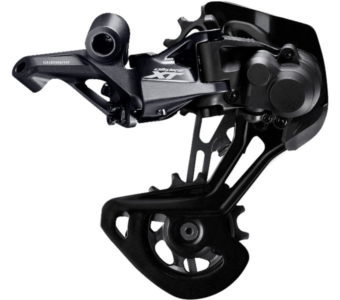 SHIMANO REAR DERAILLEUR, RD-M8100, XT, GS 12-SPEED, TOP NORMAL, SHADOW PLUS DESI
