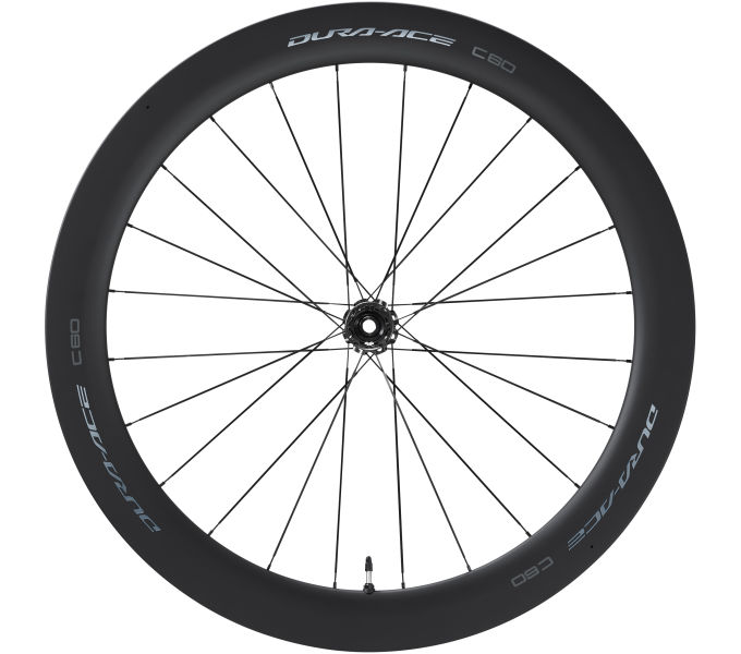 SHIMANO WHEEL, WH-R9270-C60-HR-TL, DURA-ACE, FRONT, 24H, OLD:100MM, F:12MM E-THR