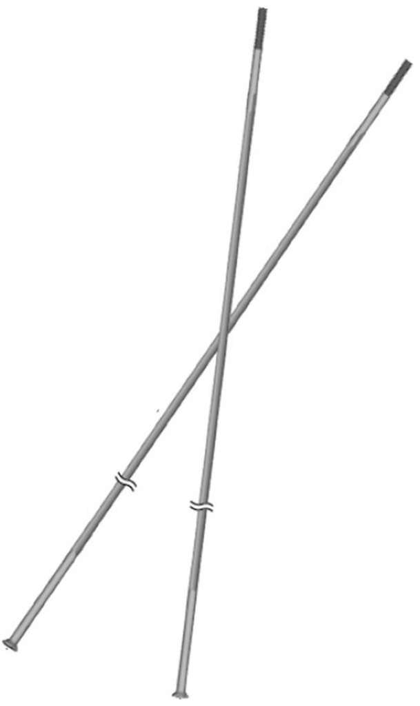 SHIMANO WH-RS171-CL-F12-700C SPOKE 290MM