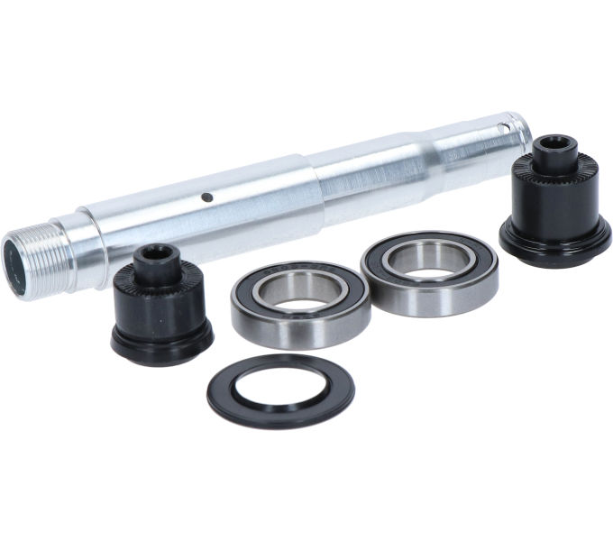 SHIMANO FH-MT401-B COMPLETE HUB AXLE