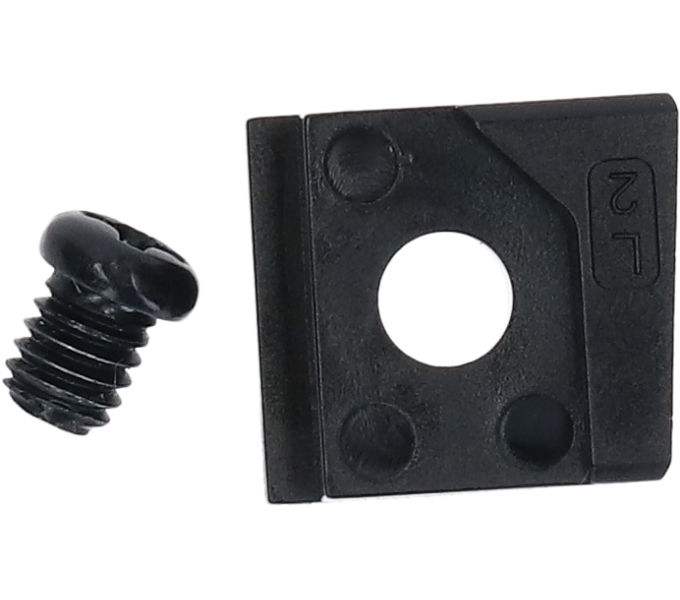 SHIMANO PD-EF202 REFLECTOR FIXING SCREW & PLATE LEFT