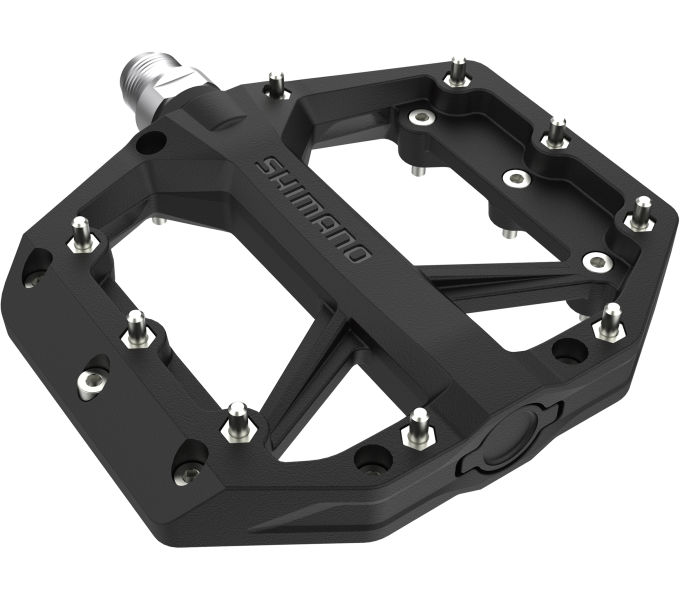 SHIMANO PEDAL, PD-GR400, W/O REFLECTOR, BLACK, IND.PACK