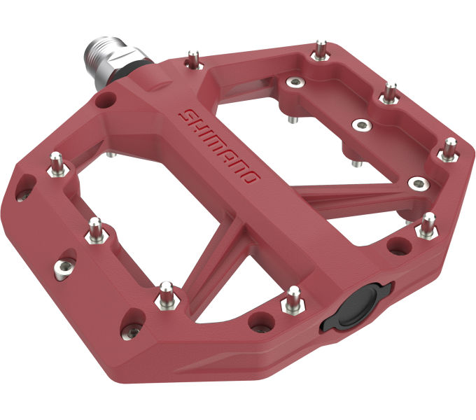 SHIMANO PEDAL, PD-GR400, W/O REFLECTOR, RED, IND.PACK