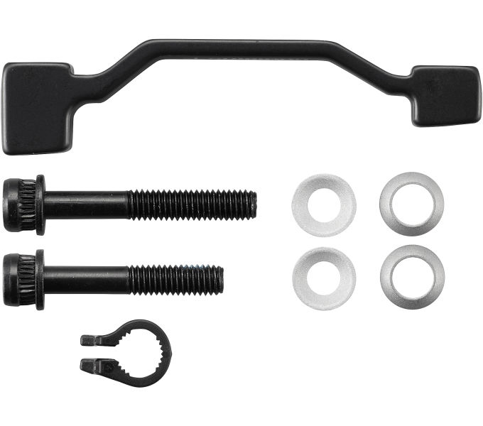 SHIMANO MOUNT ADAPTER FOR DISC BRAKE CALIPER,SM-MA-F220P/PL, FIXING BOLT(LONG X1