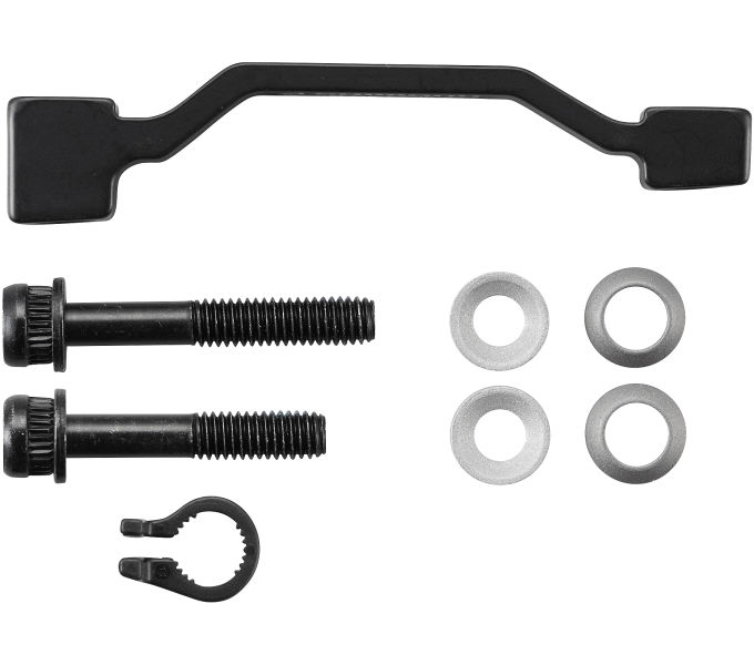 SHIMANO MOUNT ADAPTER FOR DISC BRAKE CALIPER,SM-MA-F220P/PL2, FIXING BOLT(LONG X