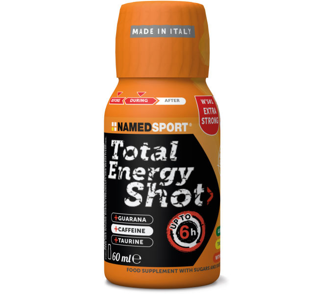 NAMEDSPORT TOTAL ENERGY SHOT narancs 50x60ml ital {2/4}