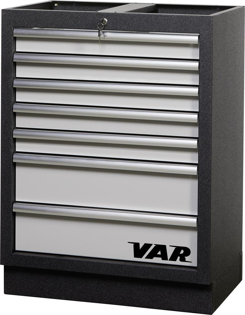 Schubladenschrank, 7 Schubladen, ohne Arbeitsplatte, granite MO-52205 MO-52205