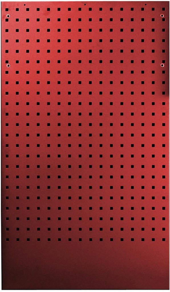 Werkzeuglochwand, quadratische Lochung, rot MO-52235 MO-52235
