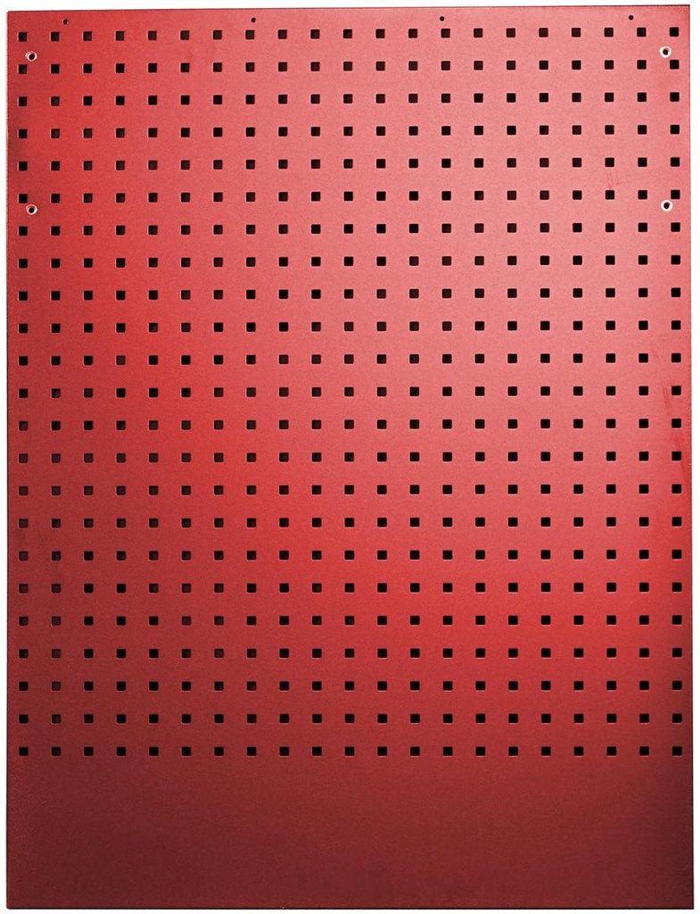 Eck-Werkzeuglochwand, quadratische Lochung, rot MO-52236 MO-52236