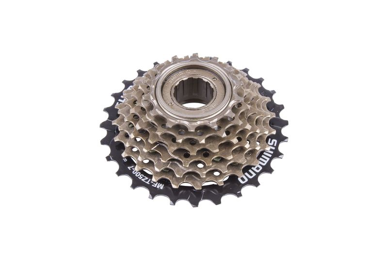 S RACSNI 7-ES 14-28T SHIMANO MF-TZ500 BARNA/FEKETE