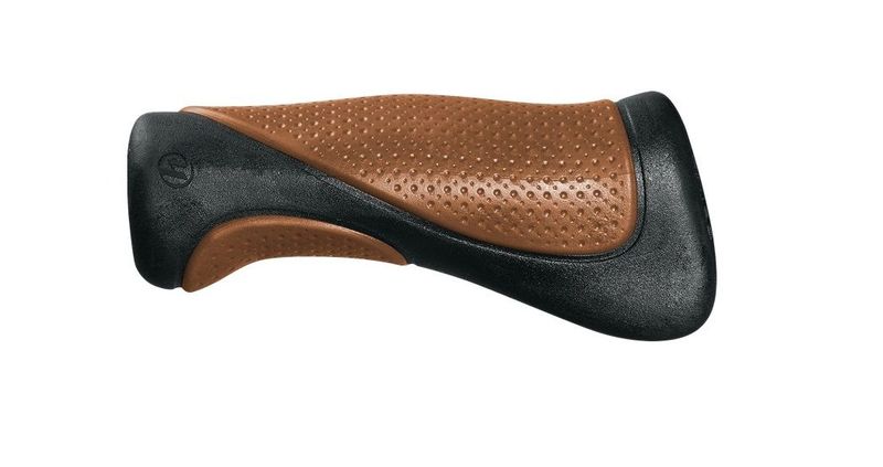 Herrmans Primergo DD14BR ergonomikus markolat 120 mm jobb barna/fekete