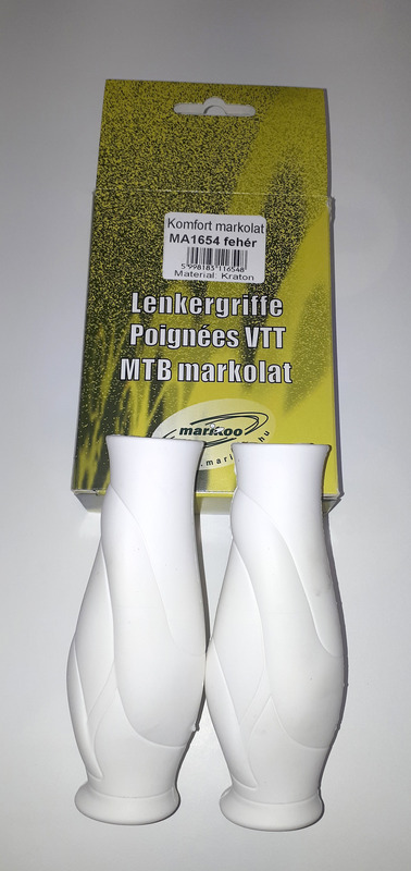 Marikoo 1654 kraton + végdugó markolat 120 mm fehér