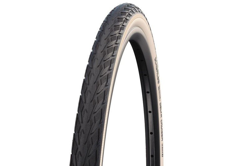 KÖP 700X28C (28-622) 28X1,10 SCHWALBE DELTA CRUISER HS431 FEHÉR OLDALFAL