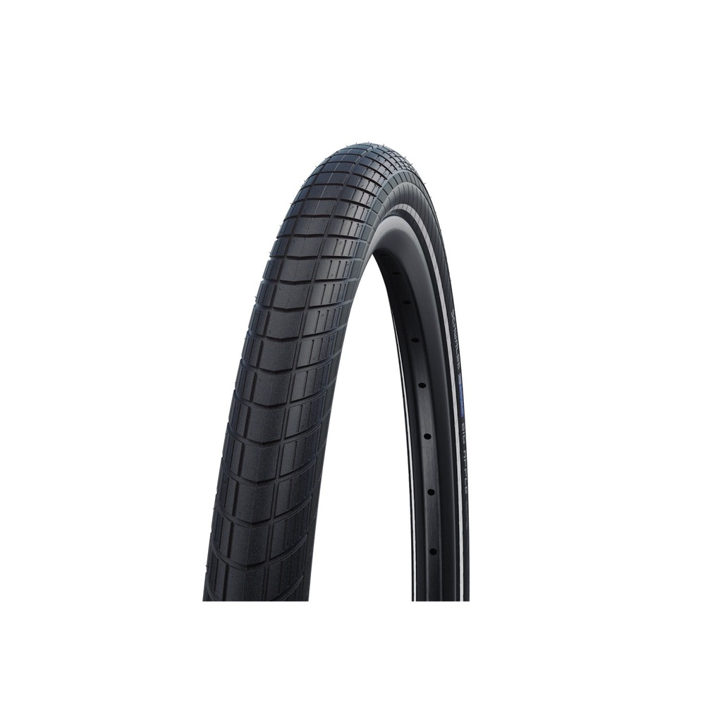KÖP 28X2,35 (60-622) SCHWALBE BIG APPLE HS430 FEKETE REFLEXCSÍKOS