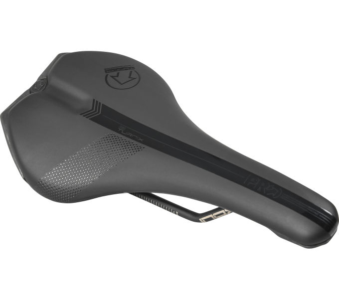 PRO Turnix Performance nemesacél sín nyereg 132mm fekete